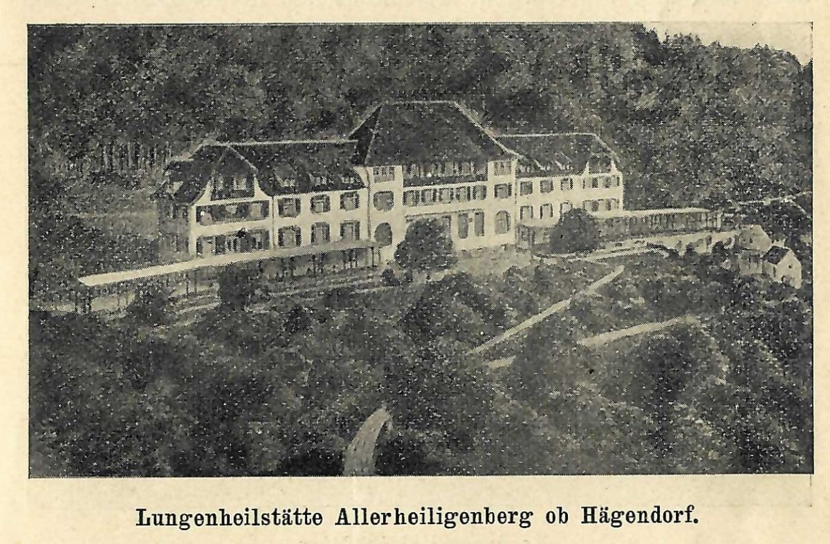 <p>Hägendorf Allerheiligenberg Lungenheilstätte ob Hägendorf , 321.22</p>